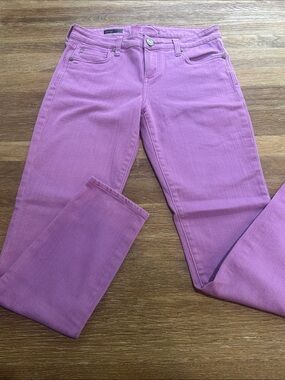 Kut Diana Lavender Skinny Stretch Jeans 8